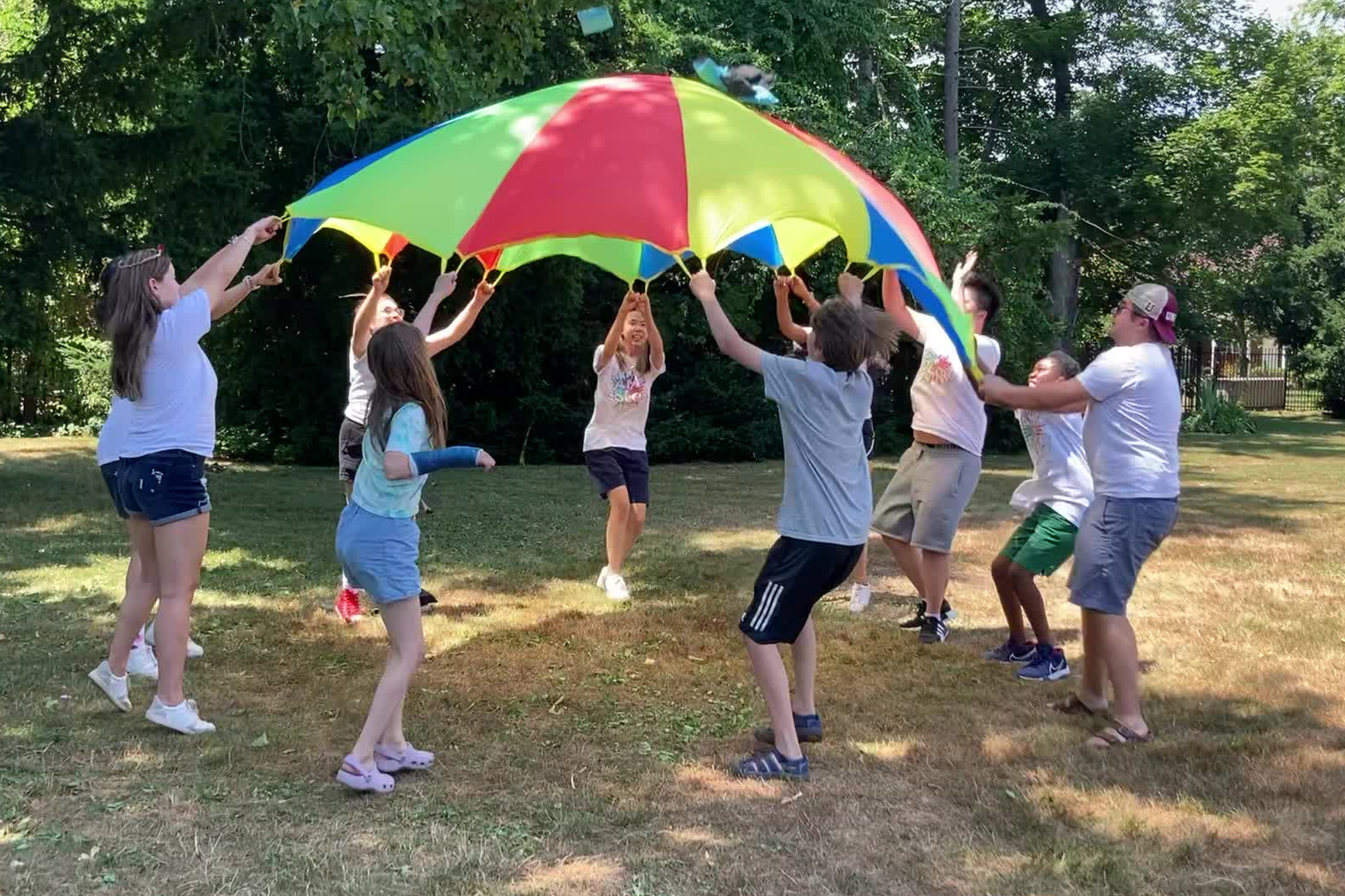 Camp Color Parachute