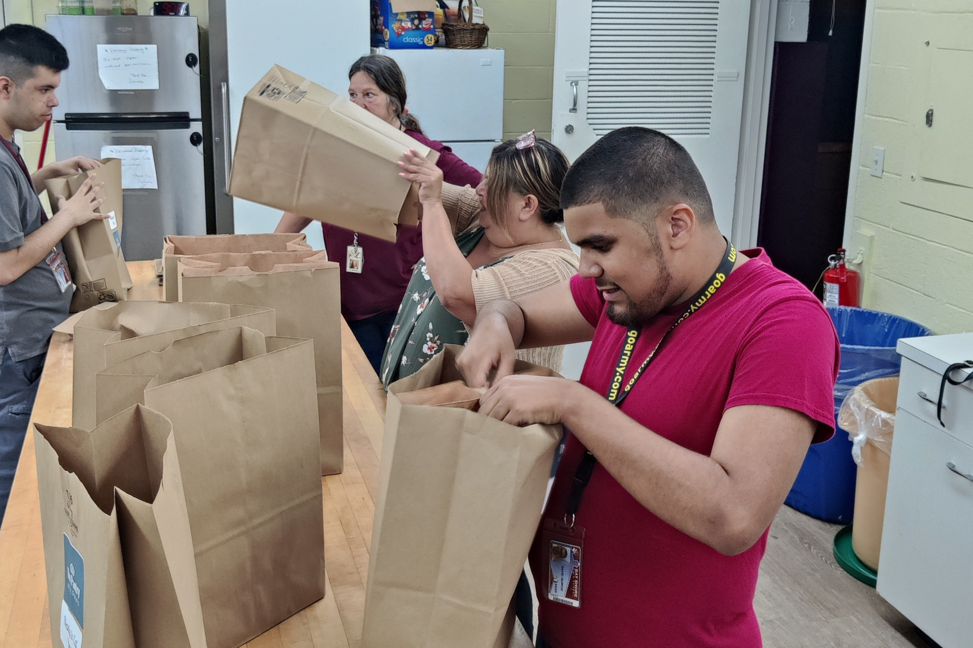 St Peters by the Sea pantry bag labelling