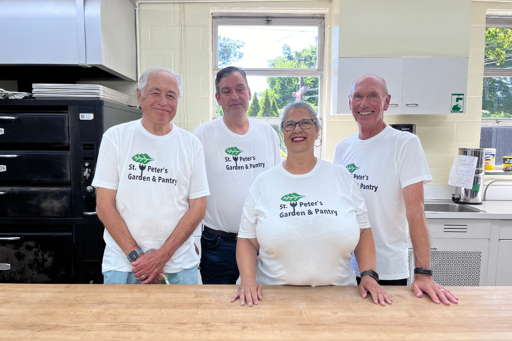 St Peters by the Sea pantry volunteers