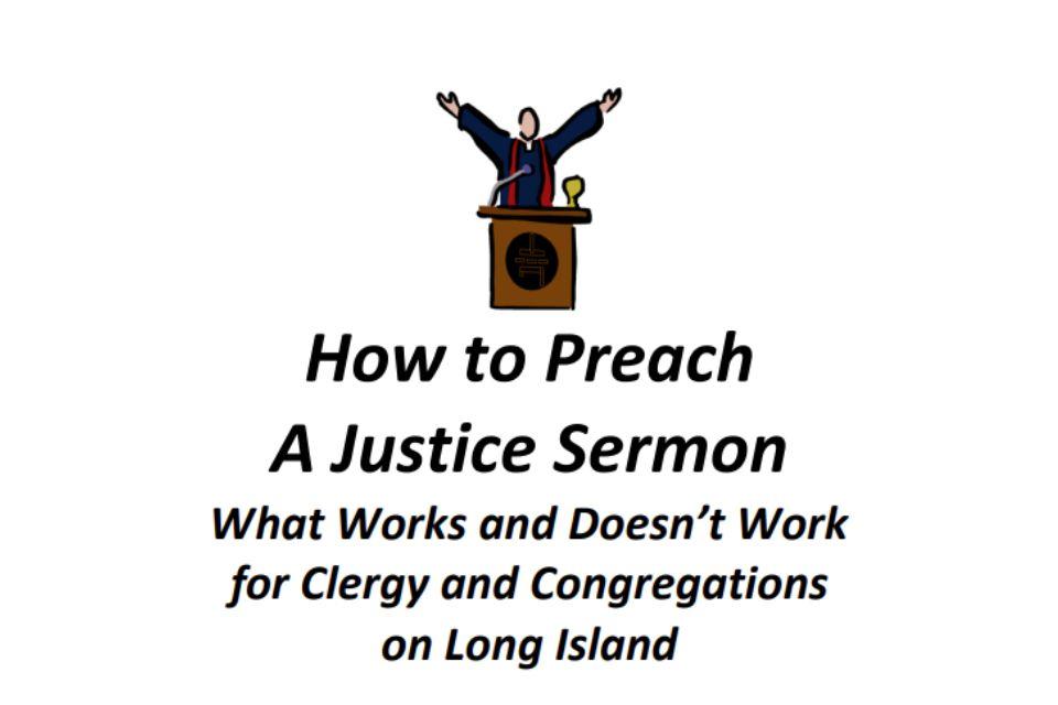 How to Preach a Justice Sermon