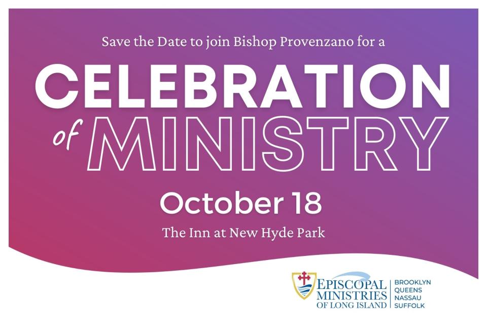 Save the Date Celebration of Ministry 2023