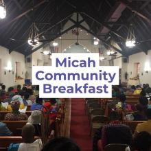 Micah Community Breakfast