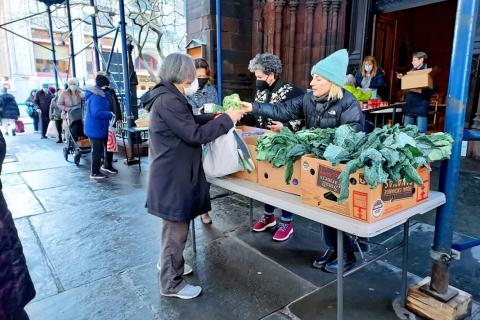 St. Ann's pantry in brooklyn