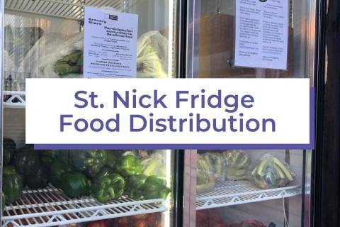 St Nick Fridge Food Distribution 