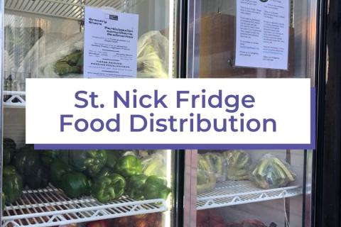 St Nick Fridge Food Distribution