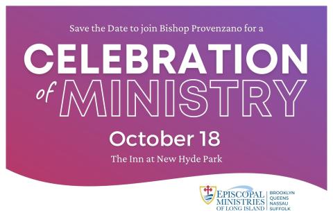 Save the Date Celebration of Ministry 2023