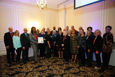 St. Peter's Garden and Pantry Volunteers at the Celebration of Ministry